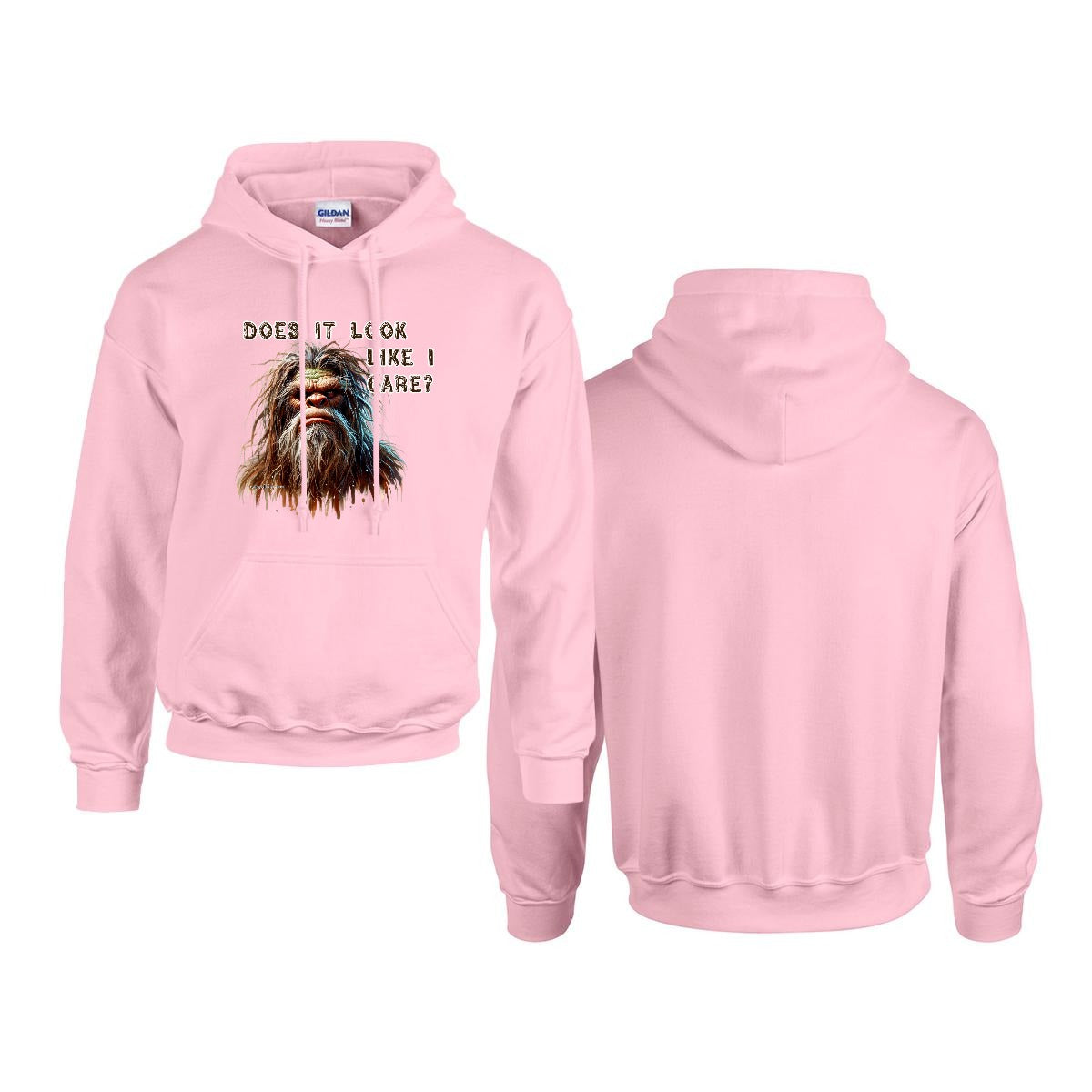 Sasquatch, Bigfoot Design, Gildan 18500 Poly-Cotton Hoodie