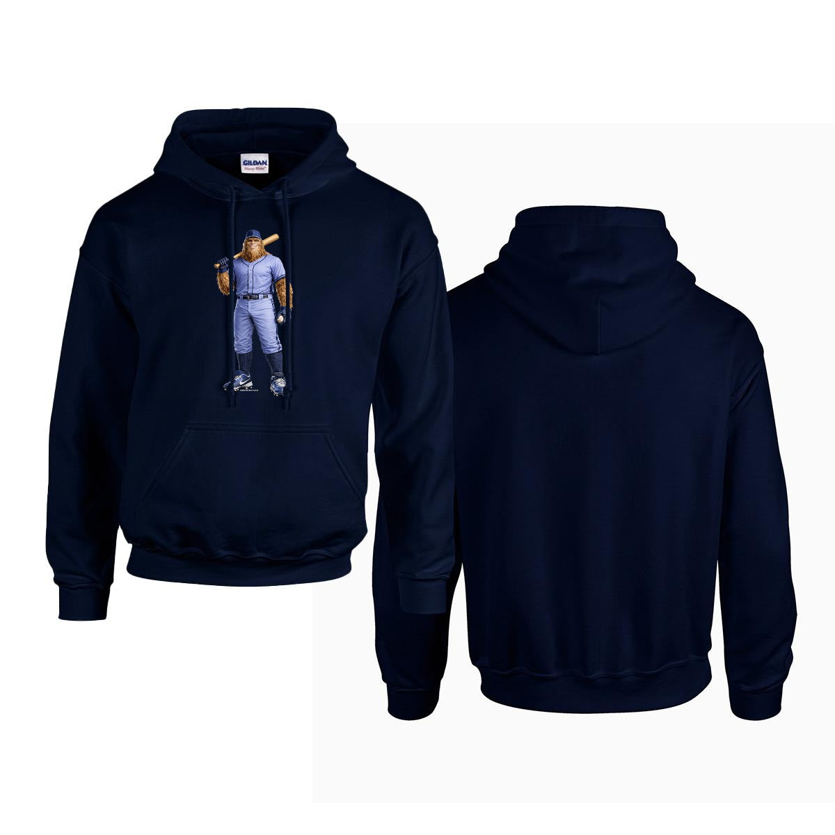 Sasquatch, Bigfoot Design, Gildan 18500 Poly-Cotton Hoodie