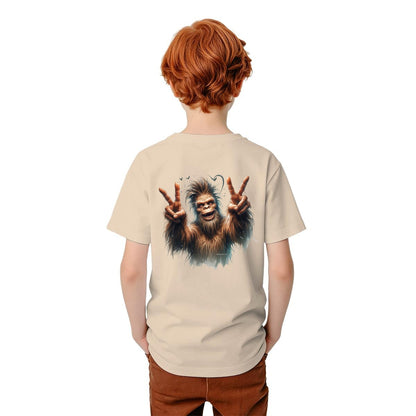 Bigfoot Sasquatch Designs, Kid’s Double Sided Gildan 5000B T Shirt