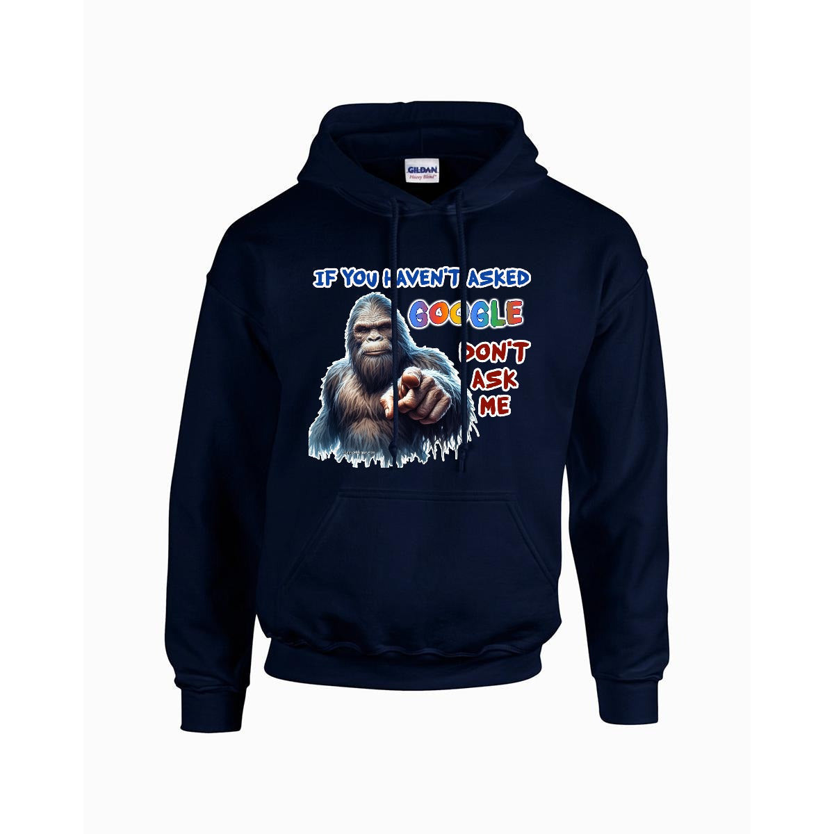 Sasquatch, Bigfoot Design, Gildan 18500 Poly-Cotton Hoodie