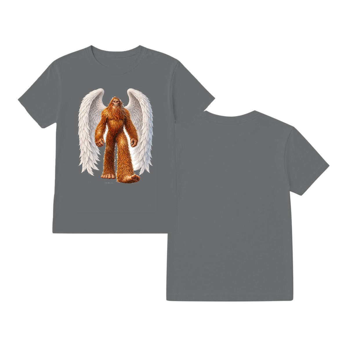 Bigfoot Sasquatch With Wings, |Gildan 5000 T Shirt
