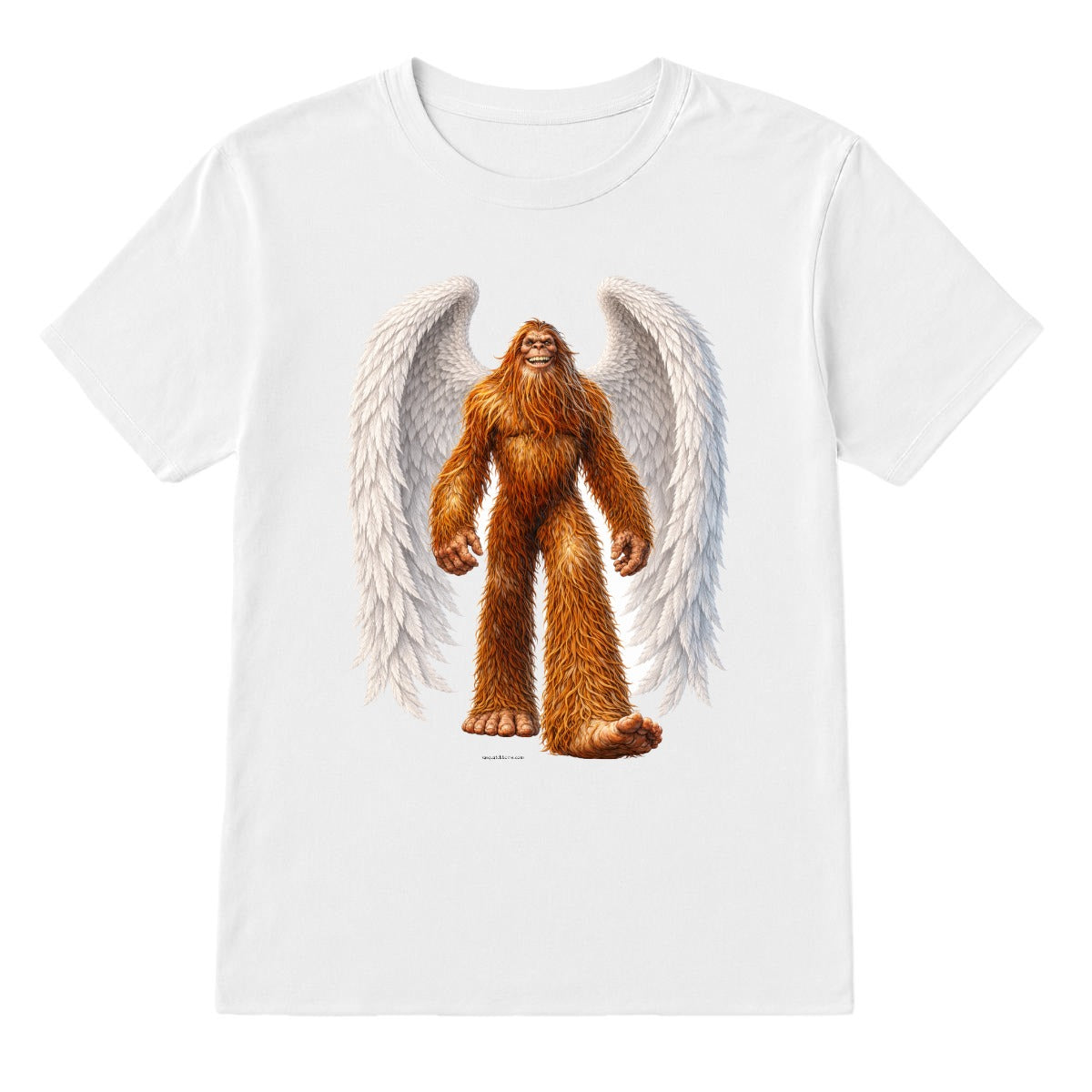 Bigfoot Sasquatch With Wings, |Gildan 5000 T Shirt