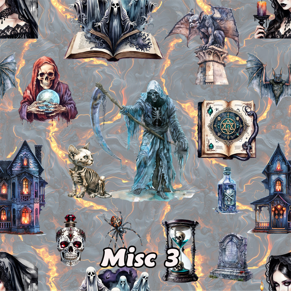 20 Misc Designs, Polyester Crew Socks