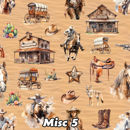 20 Misc Designs, Polyester Crew Socks