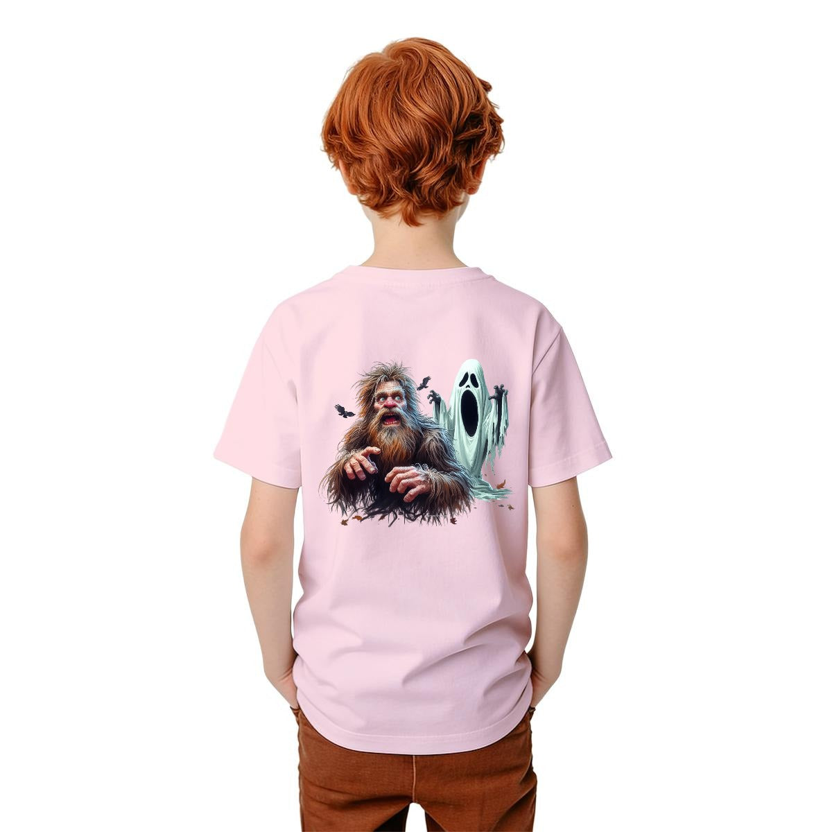 Bigfoot Sasquatch Designs, Kid’s Double Sided Gildan 5000B T Shirt