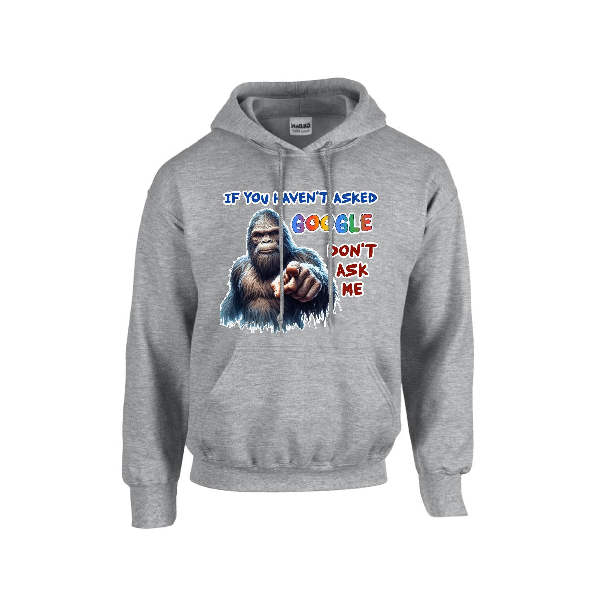 Sasquatch, Bigfoot Design, Gildan 18500 Poly-Cotton Hoodie