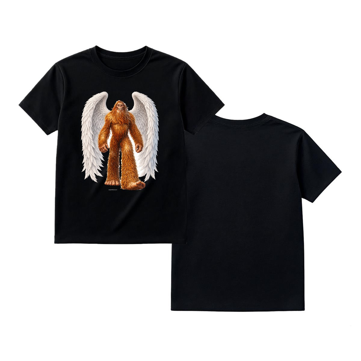 Bigfoot Sasquatch With Wings, |Gildan 5000 T Shirt