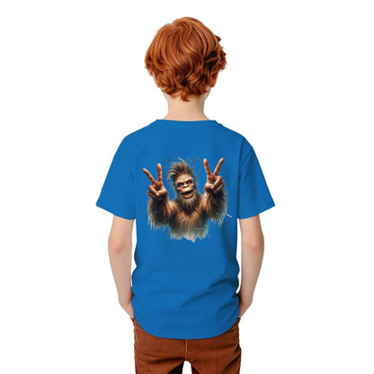 Bigfoot Sasquatch Designs, Kid’s Double Sided Gildan 5000B T Shirt