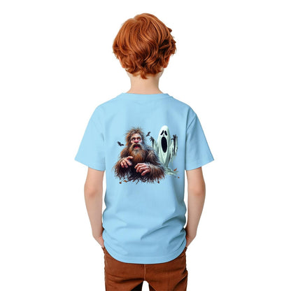Bigfoot Sasquatch Designs, Kid’s Double Sided Gildan 5000B T Shirt