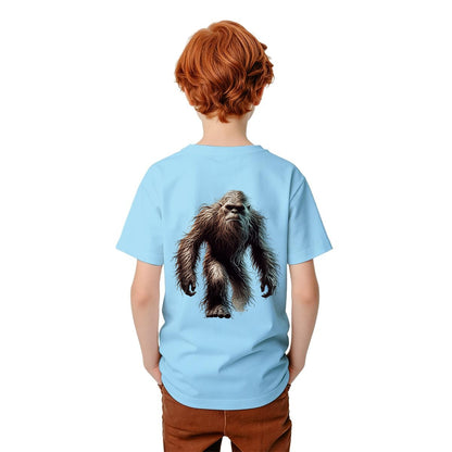 Bigfoot Sasquatch Designs, Kid’s Double Sided Gildan 5000B T Shirt