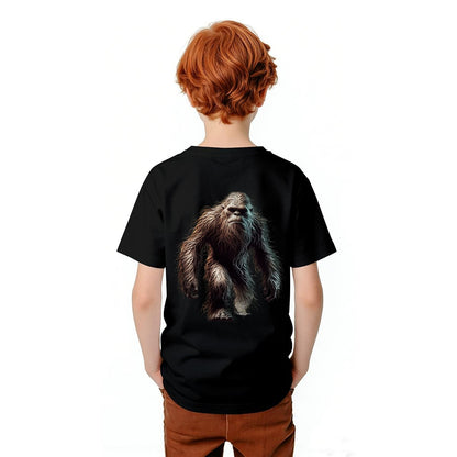 Bigfoot Sasquatch Designs, Kid’s Double Sided Gildan 5000B T Shirt