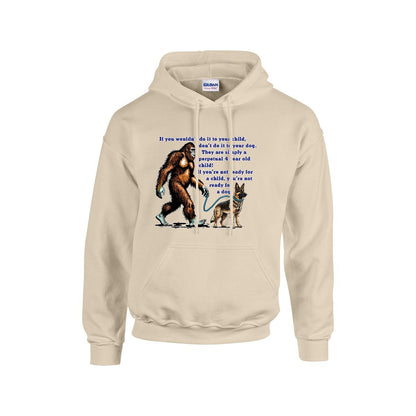 Sasquatch, Bigfoot Design, Gildan 18500 Poly-Cotton Hoodie