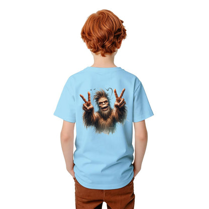 Bigfoot Sasquatch Designs, Kid’s Double Sided Gildan 5000B T Shirt