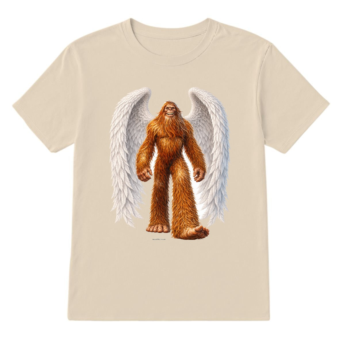 Bigfoot Sasquatch With Wings, |Gildan 5000 T Shirt
