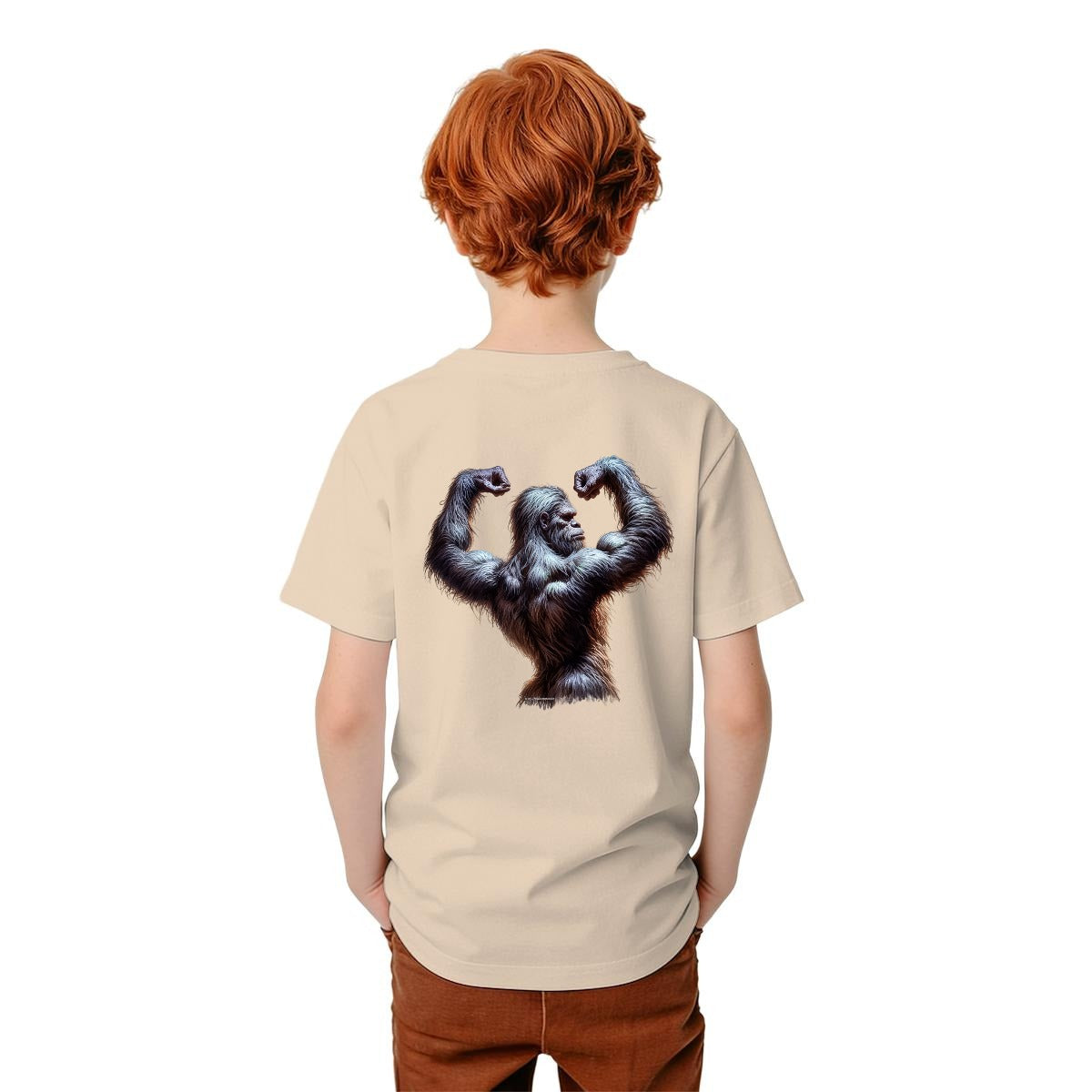 Bigfoot Sasquatch Designs, Kid’s Double Sided Gildan 5000B T Shirt
