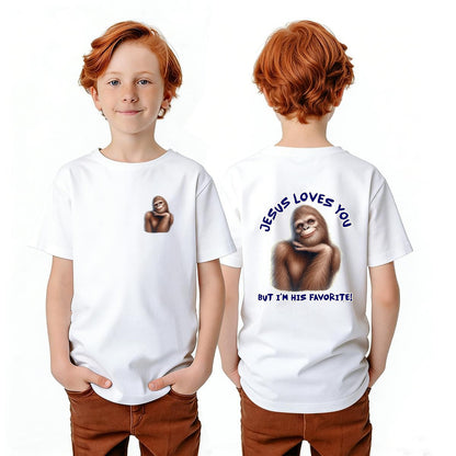 Bigfoot Sasquatch Designs, Kid’s Double Sided Gildan 5000B T Shirt