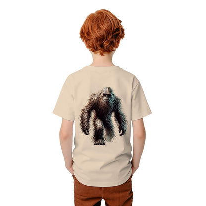 Bigfoot Sasquatch Designs, Kid’s Double Sided Gildan 5000B T Shirt