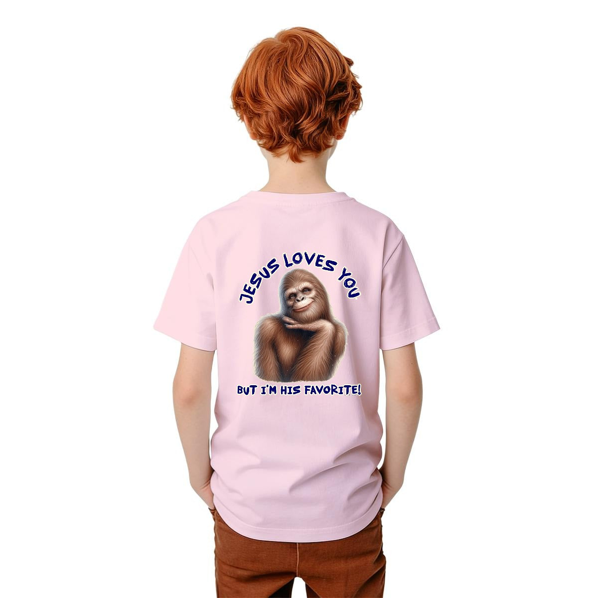 Bigfoot Sasquatch Designs, Kid’s Double Sided Gildan 5000B T Shirt