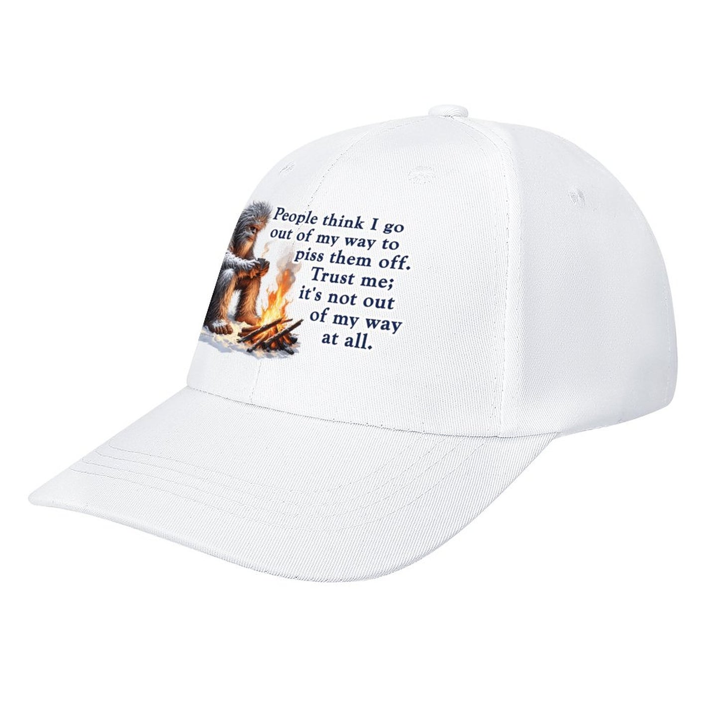 Sasquatch, Bigfoot, "Some people think..", Baseball Cap – 8 Colors