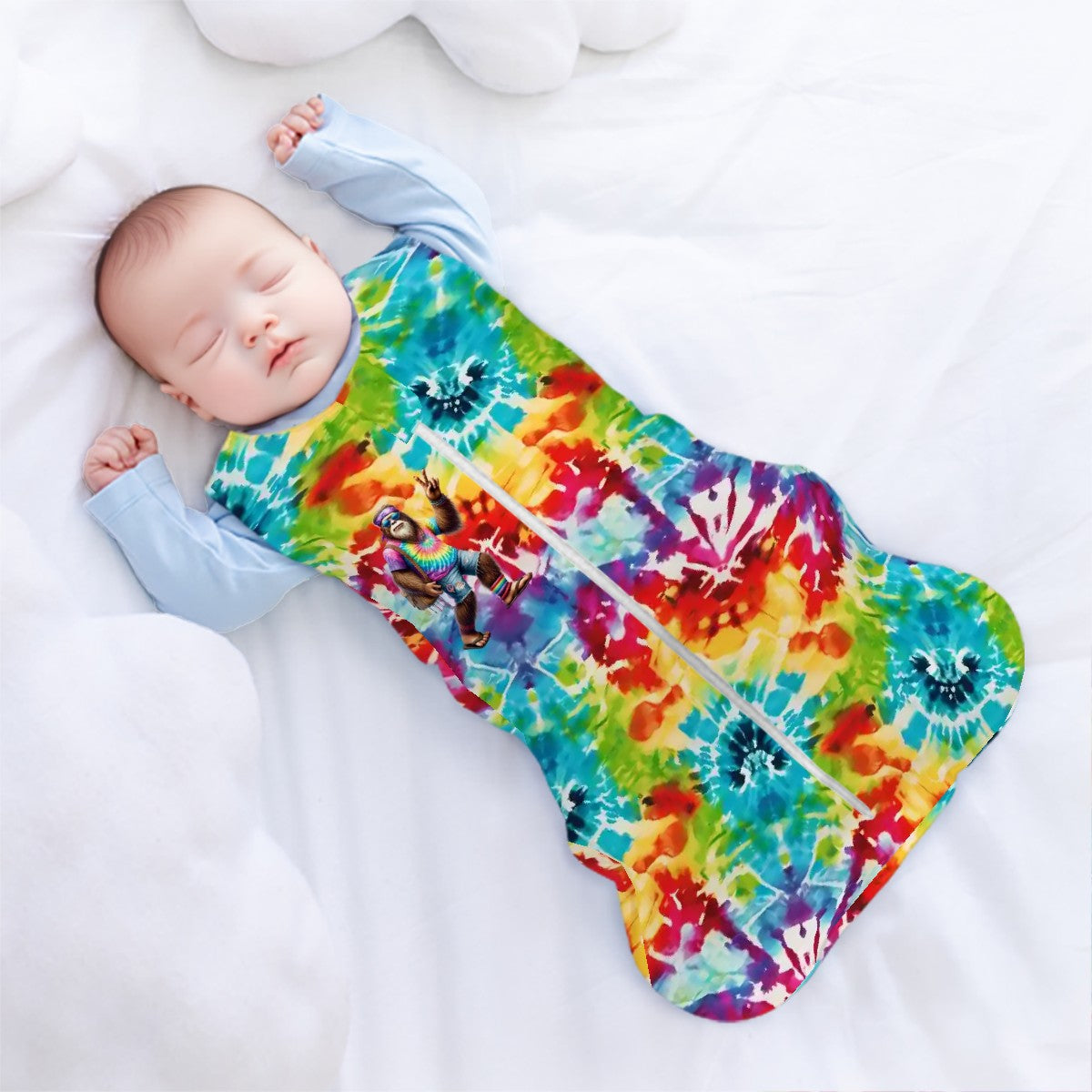 Hippie Bigfoot / Sasquatch Yoga, Sleeveless Baby Sleep Sack