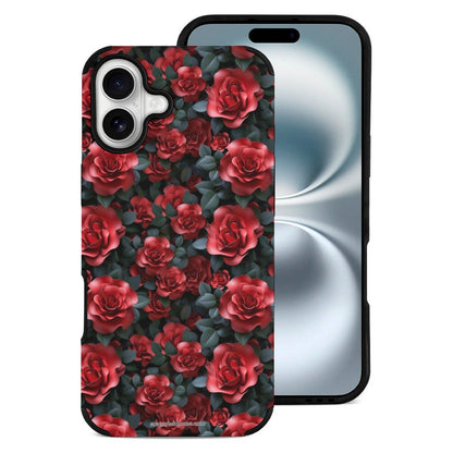 10 Flower Designs, Microfiber iPhone 16 Cases