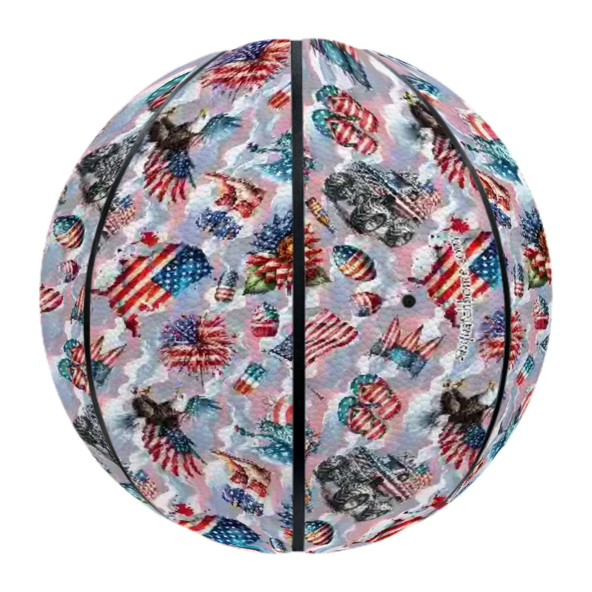 8 Patriot Designs, Leather Basketball