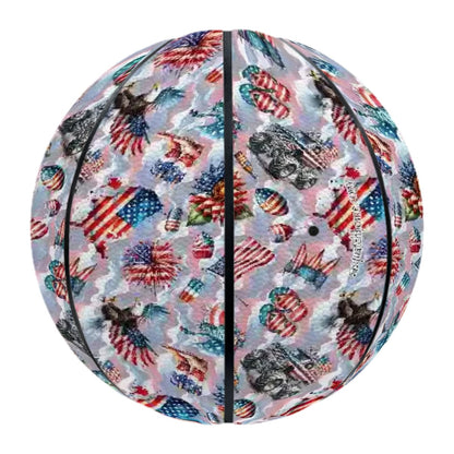8 Patriot Designs, Leather Basketball