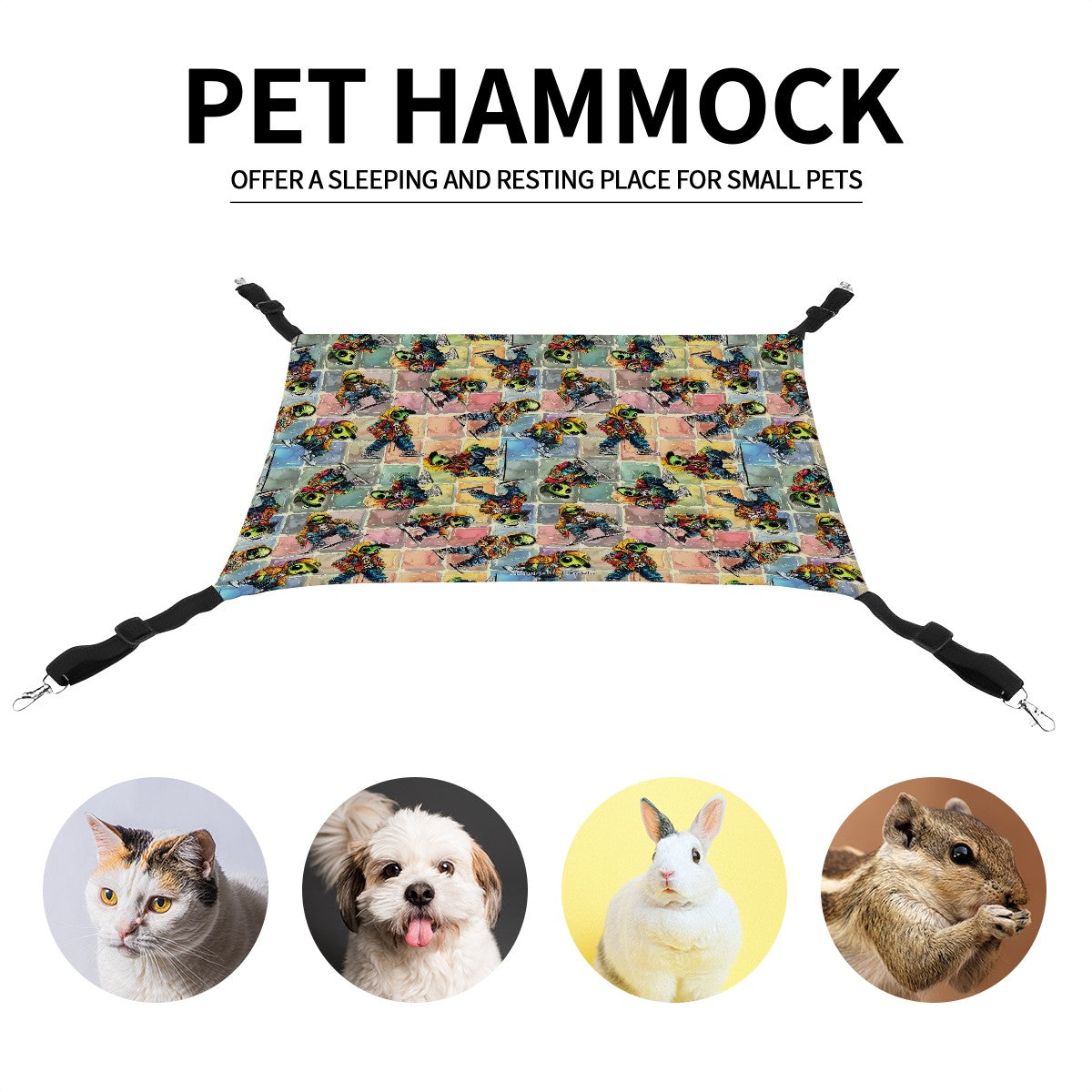 20 Bigfoot / Sasquatch Designs, Pet Hammock
