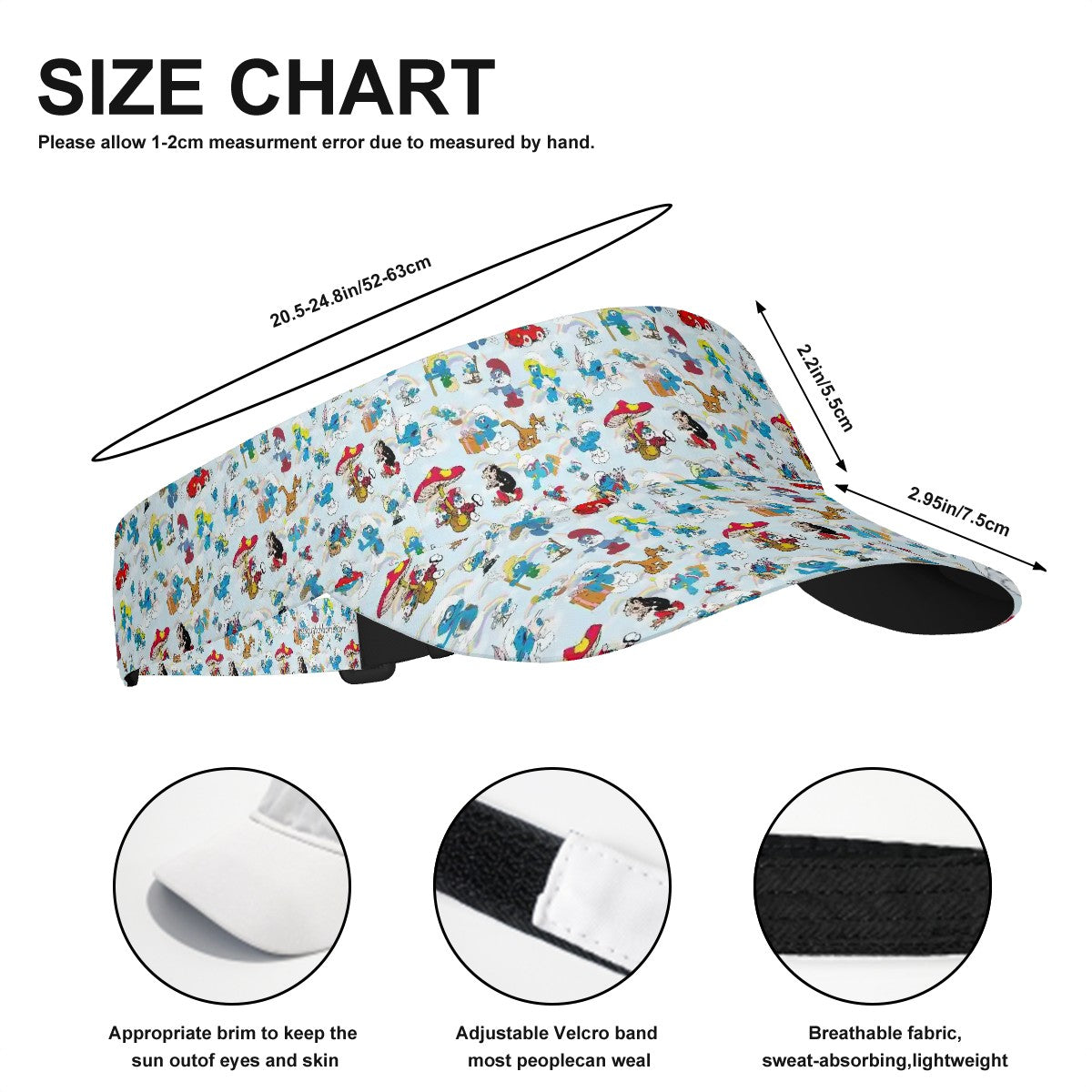 20 Misc Designs, Sun Visor Hat