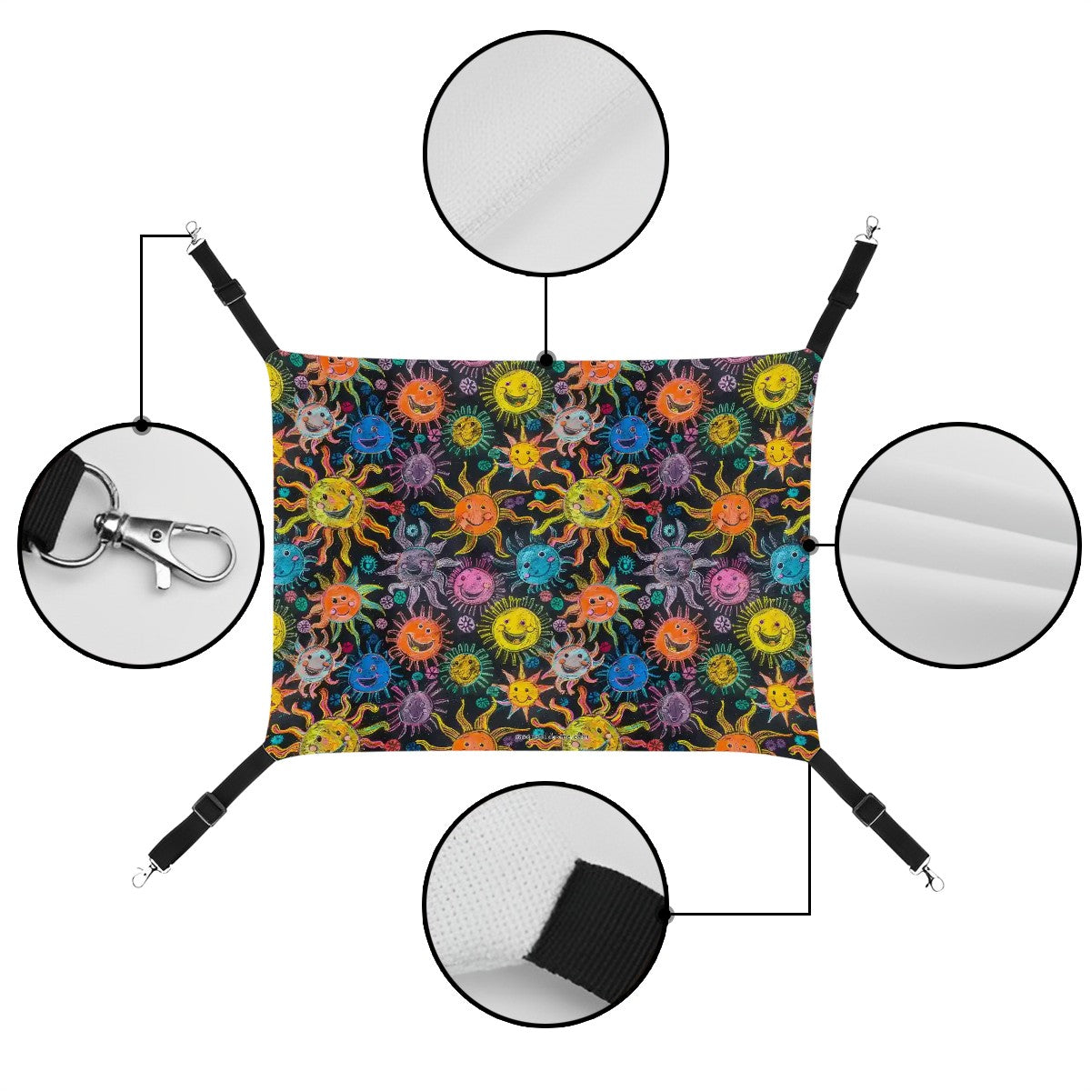 Child Coloring Sunshine, Pet Hammock