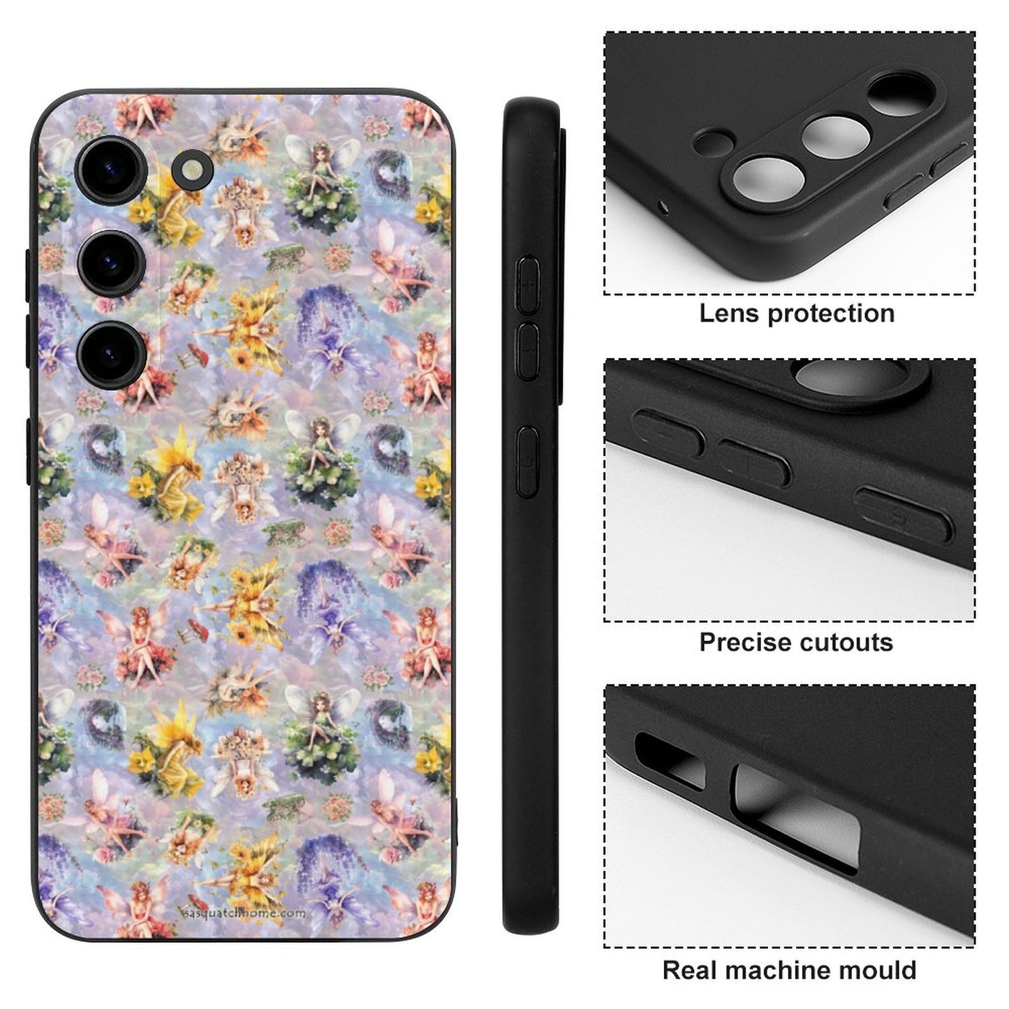 6 Fairy Designs, Samsung S23 Series TPU Cell Phone Case