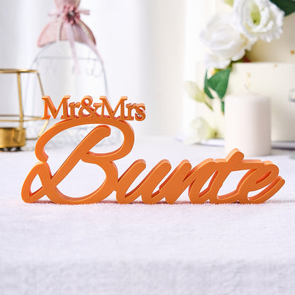 z Personalized 3D Print With Your Last Name, Mr & Mrs Family Name Wedding Decor Gifts