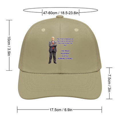 Donald Trump "They tried..", Baseball Cap – 8 Colors