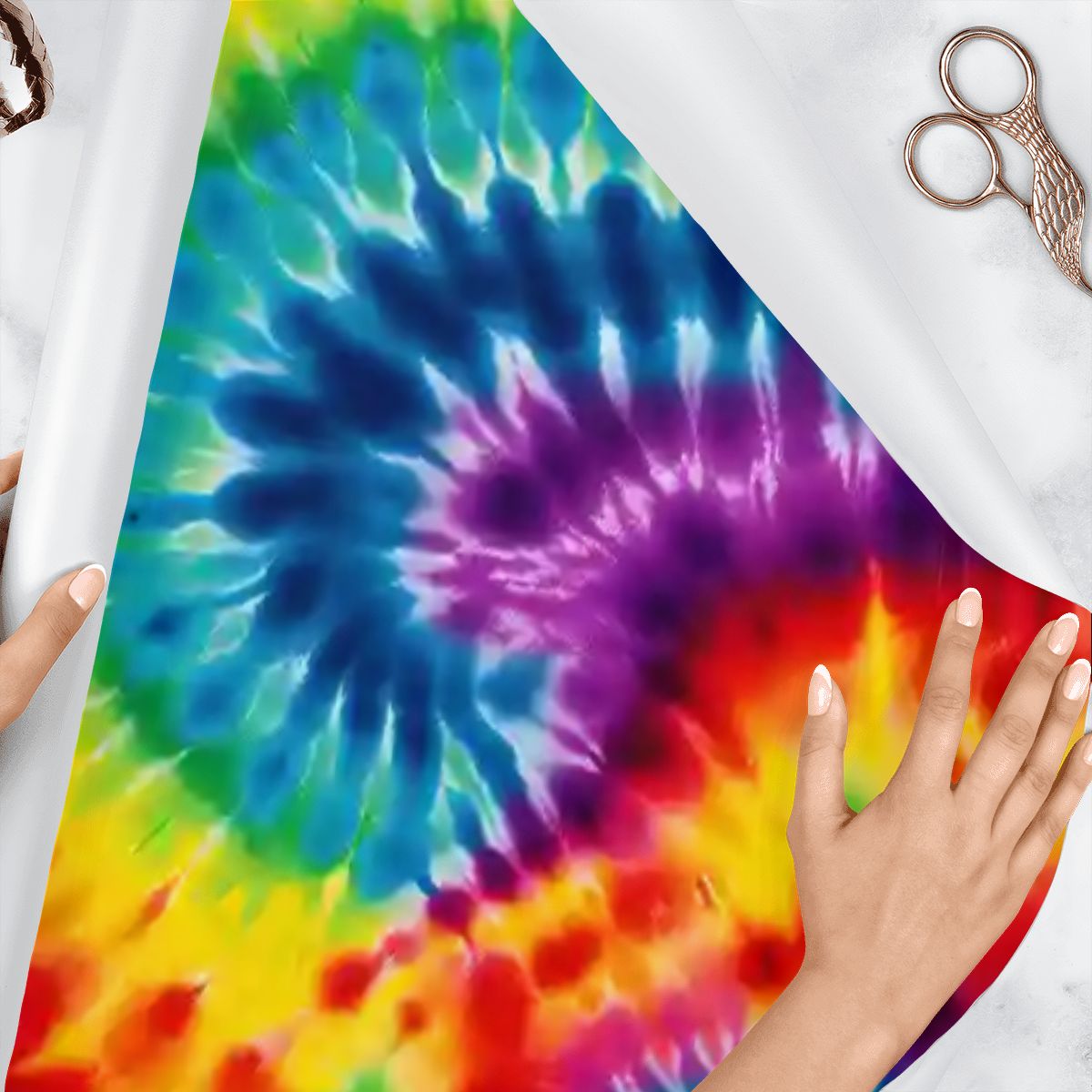 19 Tie Dye Designs, 3 Pack Gift Wrapping Paper Sheets