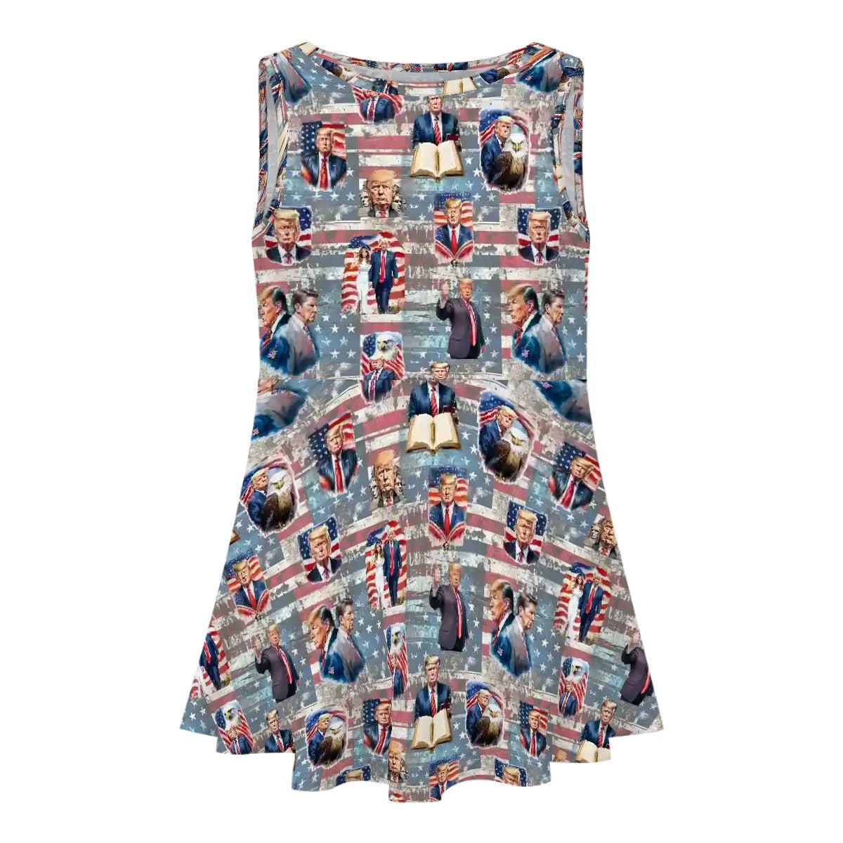 10 Donald Trump Designs, Girl’s Sleeveless Dress