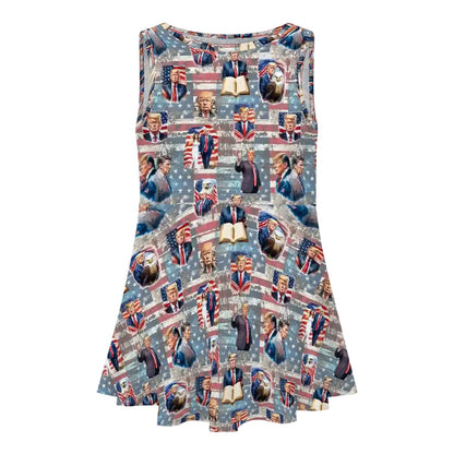 10 Donald Trump Designs, Girl’s Sleeveless Dress
