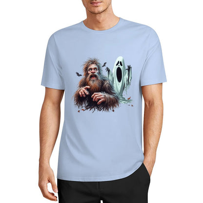 Bigfoot - Sasquatch Halloween Short Sleeve Cotton T-Shirt