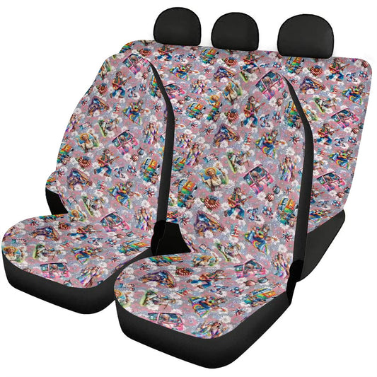 8 Patriot Designs, Set of 3 Auto Seat Covers