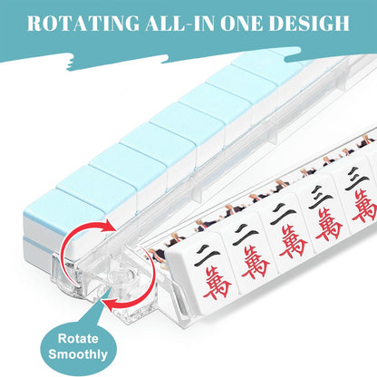 Donald Trump Dancing Design, 4 Artistic Mahjong Tile Pusher Racks