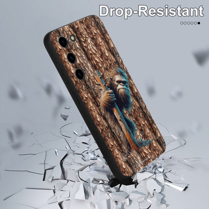 Bigfoot / Sasquatch Hiding, Samsung S23 Series TPU Cell Phone Case