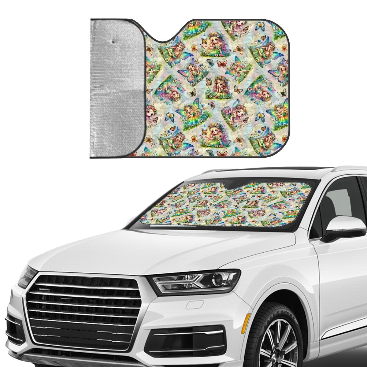 6 Fairy Designs, Auto Car Windshield Sun Shade