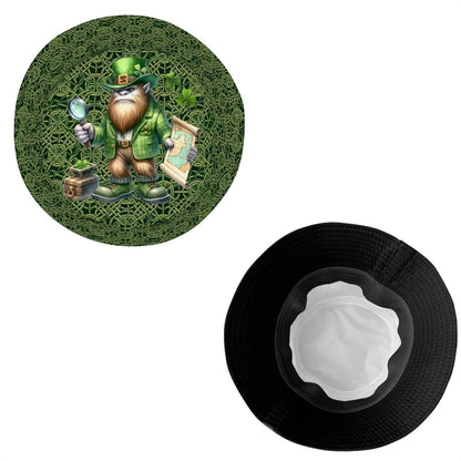 St Patrick Bigfoot / Sasquatch, Adult Bucket Hat