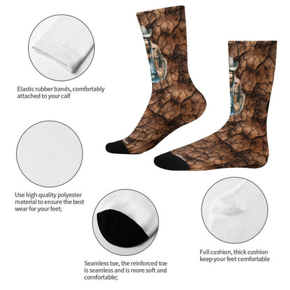 Cowboy Bigfoot Sasquatch Children’s Polyester Socks
