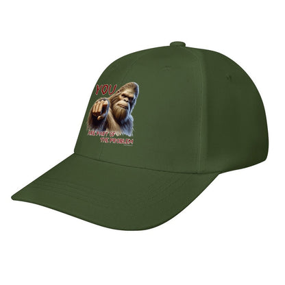 Bigfoot, Sasquatch “You are part..", Baseball Cap – 8 Colors