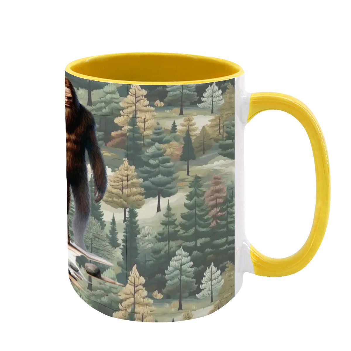 Sarcastic Sasquatch "Boo f_cking hoo", Large 15 Ounce Colorful Mugs – Made In USA