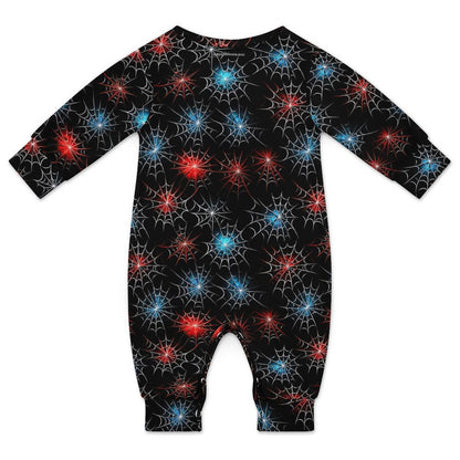 Halloween Bigfoot, Sasquatch, Long Sleeve Baby / Toddler Romper, Faux Cotton
