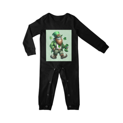 Sasquatch, Bigfoot Leprechaun, Baby  Toddler Long Sleeve Romper 6m to 2T