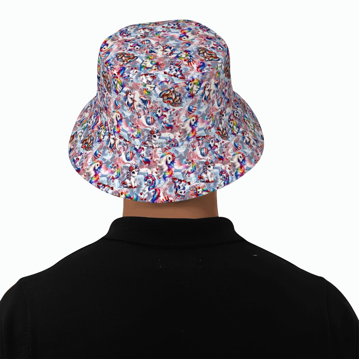 8 Patriot Designs, Adult Bucket Hat