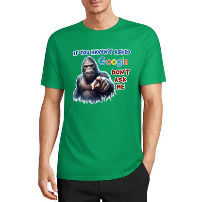 DTF 160gsm Cotton Men's Short Sleeve T-shirt (Front Printing)