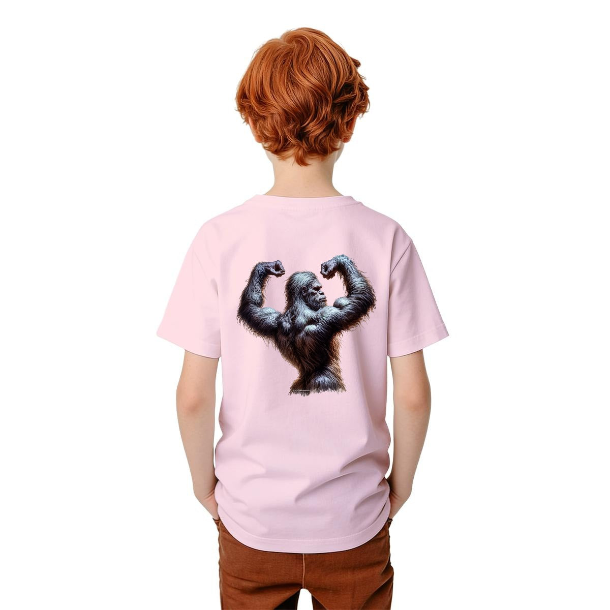 Bigfoot Sasquatch Designs, Kid’s Double Sided Gildan 5000B T Shirt